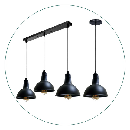 MBXGadgets Industrial Chandelier Metal Light - MBXGadgets