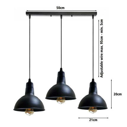 MBXGadgets Industrial Chandelier Metal Light - MBXGadgets