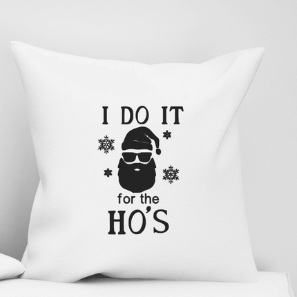 Sarcastic Christmas Pillow | Funny Christmas Pillow Cover | Santa Accent Pillow for Holiday Decor - MBXGadgets