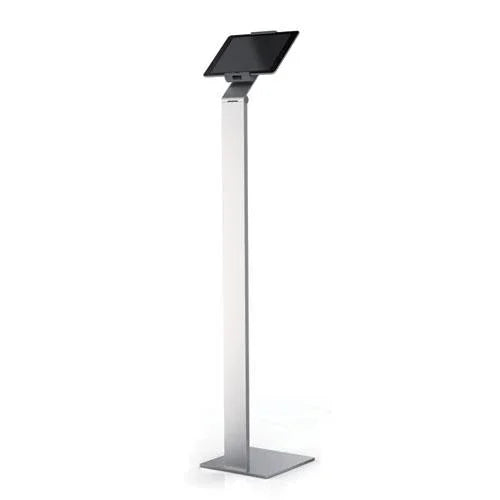Floor Stand Tablet Holder, Silver/Charcoal Gray - MBXGadgets