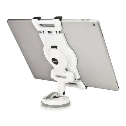 Universal Tablet Suction Stand (White) (XL) - MBXGadgets