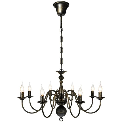 MBXGadgets Antique Black Metal Chandelier - MBXGadgets