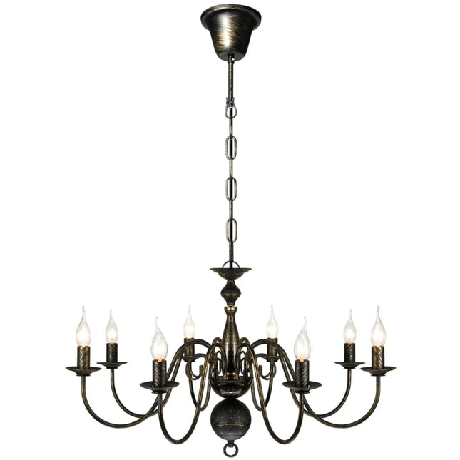 MBXGadgets Antique Black Metal Chandelier - MBXGadgets