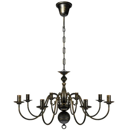 MBXGadgets Antique Black Metal Chandelier - MBXGadgets