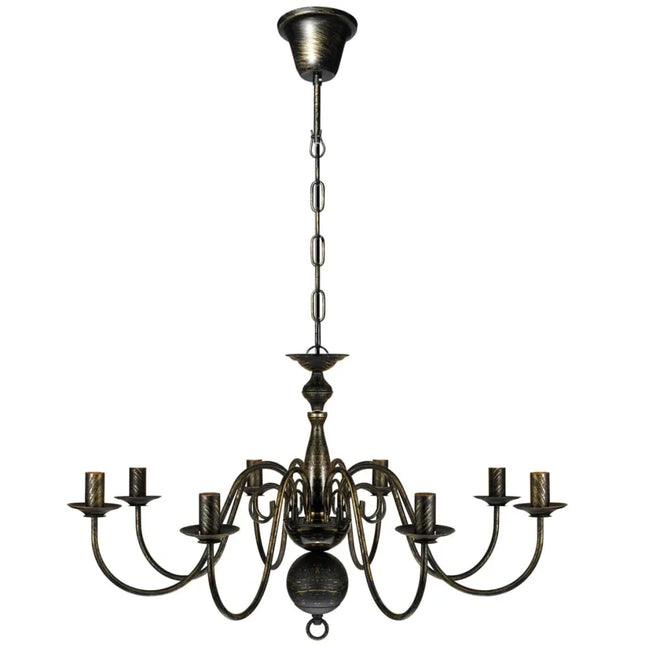 MBXGadgets Antique Black Metal Chandelier - MBXGadgets
