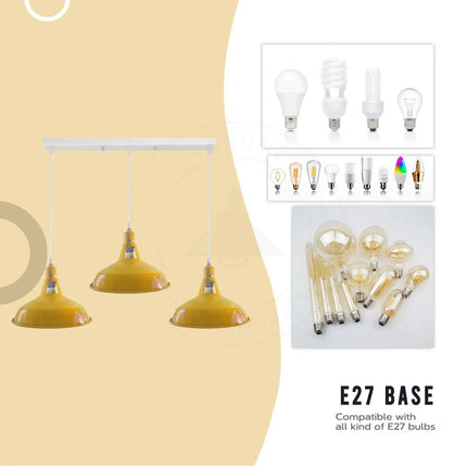 MBXGadgets Vintage 3 Lights Chandelier Shade - MBXGadgets
