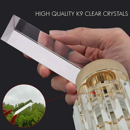 MBXGadgets Crystal Round Fitting Chandelier - MBXGadgets