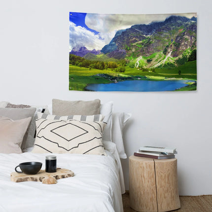 MBXGadgets Mountain Lake Painting Flag - MBXGadgets