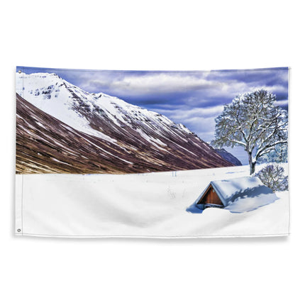 MBXGadgets Snow Painting Flag Tapestry - MBXGadgets