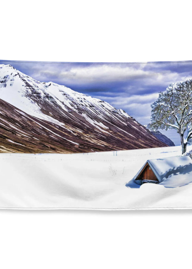 MBXGadgets Snow Painting Flag Tapestry - MBXGadgets