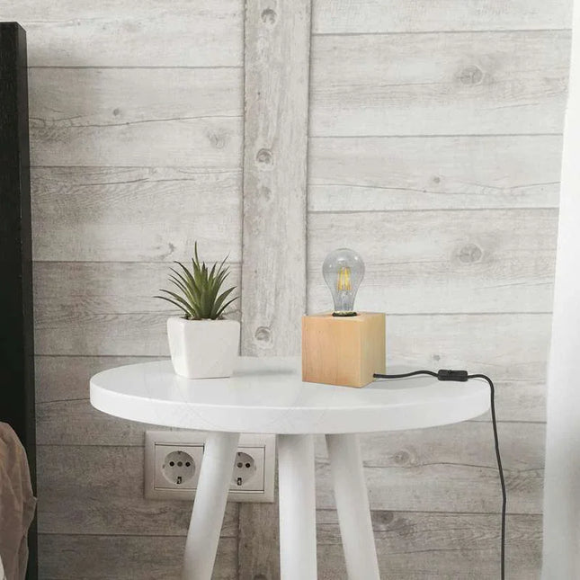 MBXGadgets Wooden Base Lamp - MBXGadgets