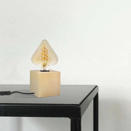 MBXGadgets Wooden Base Lamp - MBXGadgets