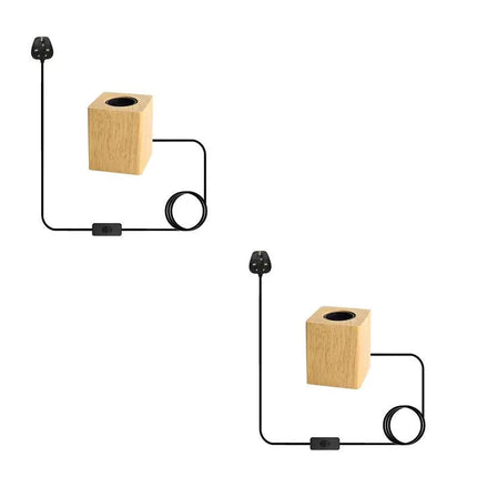 MBXGadgets Wooden Base Lamp - MBXGadgets