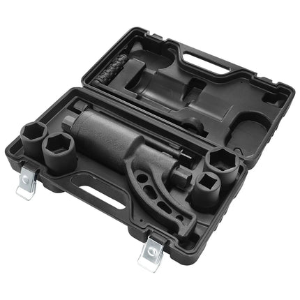 VEVOR Torque Multiplier, Heavy Duty Torque Multiplier Wrench Set, 1 Inch Drive Lug Nut Wrench Torque Multiplier, 1:58 4800N.m Lug Nut Remover, with 4 Sockets and Storage Case for Truck Trailer RV - MBXGadgets