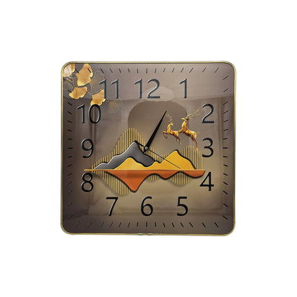 MBXGadgets Painting Square Analog wall Clocks - MBXGadgets