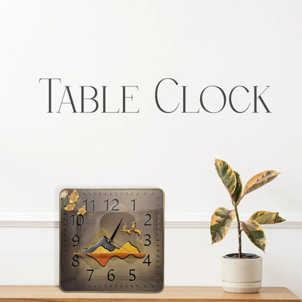MBXGadgets Painting Square Analog wall Clocks - MBXGadgets