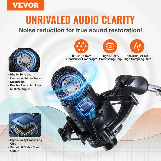 MBXGadgets Professional Condenser Microphone Kit - MBXGadgets