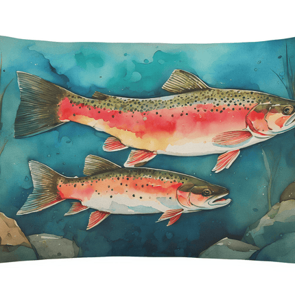Trout Throw Pillow - MBXGadgets