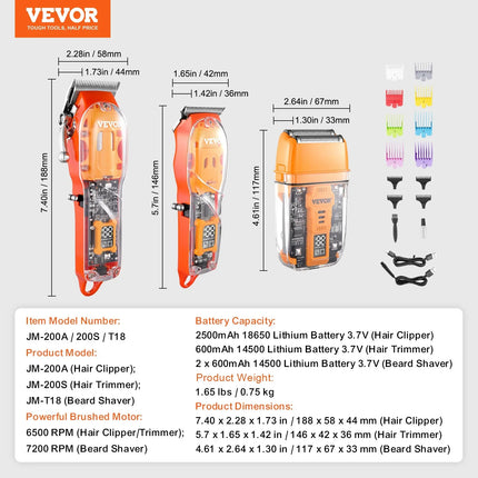 MBXGadgets 3-in-1 Hair Clipper sets - MBXGadgets