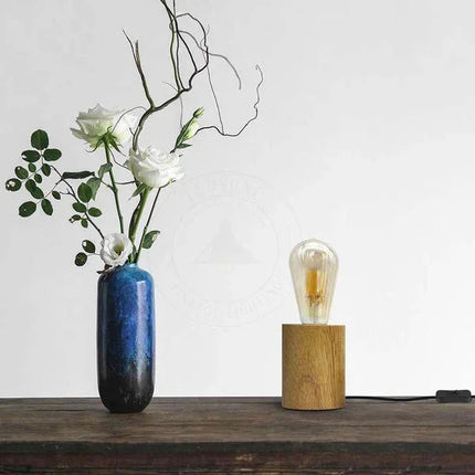 MBXGadgets Wooden Base Lamp - MBXGadgets