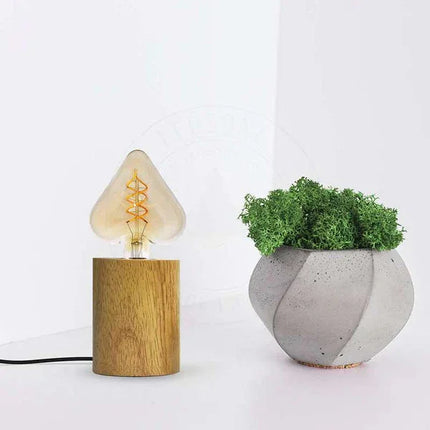 MBXGadgets Wooden Base Lamp - MBXGadgets