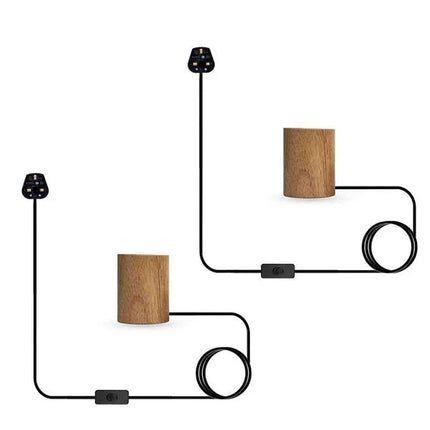 MBXGadgets Wooden Base Lamp - MBXGadgets