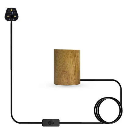 MBXGadgets Wooden Base Lamp - MBXGadgets