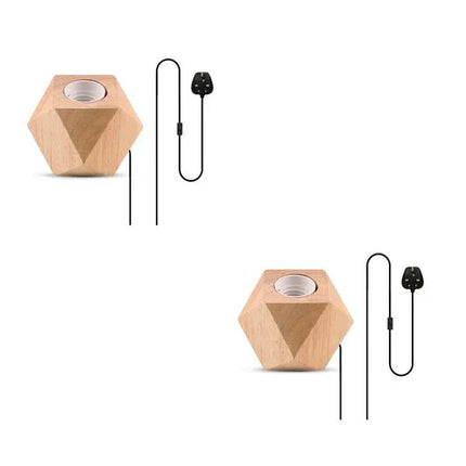 MBXGadgets Wooden Base Lamp - MBXGadgets