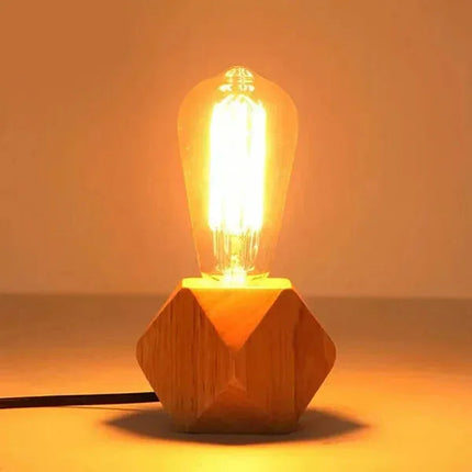 MBXGadgets Wooden Base Lamp - MBXGadgets