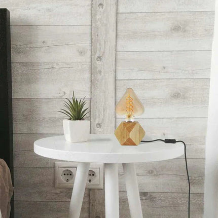 MBXGadgets Wooden Base Lamp - MBXGadgets