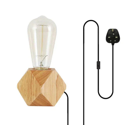 MBXGadgets Wooden Base Lamp - MBXGadgets