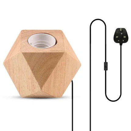 MBXGadgets Wooden Base Lamp - MBXGadgets