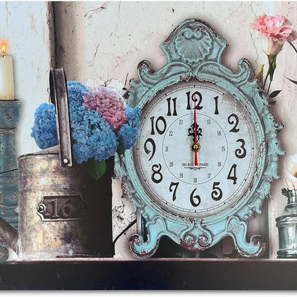 MBXGadgets Eiffel Tower Wall Painting clock - MBXGadgets
