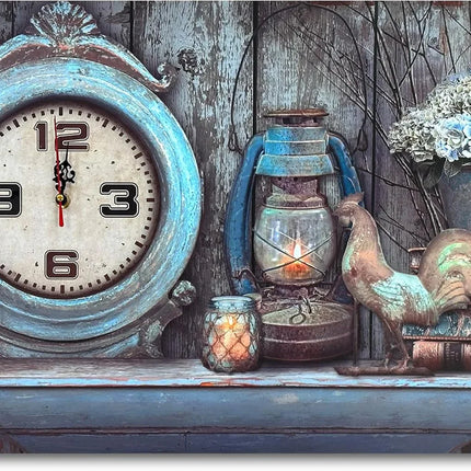 MBXGadgets Eiffel Tower Wall Painting clock - MBXGadgets