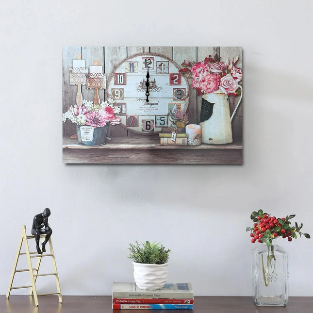 MBXGadgets Eiffel Tower Wall Painting clock - MBXGadgets