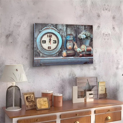 MBXGadgets Eiffel Tower Wall Painting clock - MBXGadgets