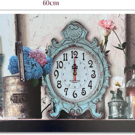 MBXGadgets Eiffel Tower Wall Painting clock - MBXGadgets