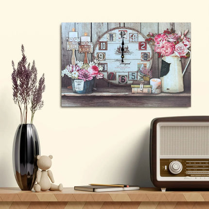 MBXGadgets Eiffel Tower Wall Painting clock - MBXGadgets
