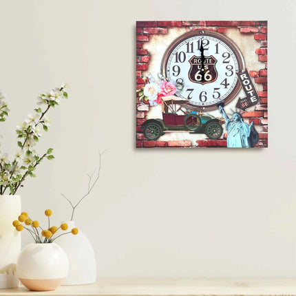 MBXGadgets Eiffel Tower Wall Painting clock - MBXGadgets