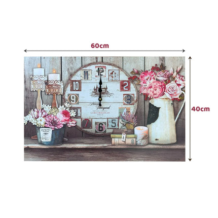 MBXGadgets Eiffel Tower Wall Painting clock - MBXGadgets