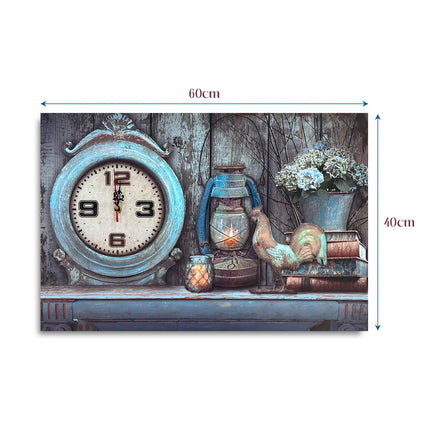MBXGadgets Eiffel Tower Wall Painting clock - MBXGadgets