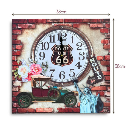 MBXGadgets Eiffel Tower Wall Painting clock - MBXGadgets