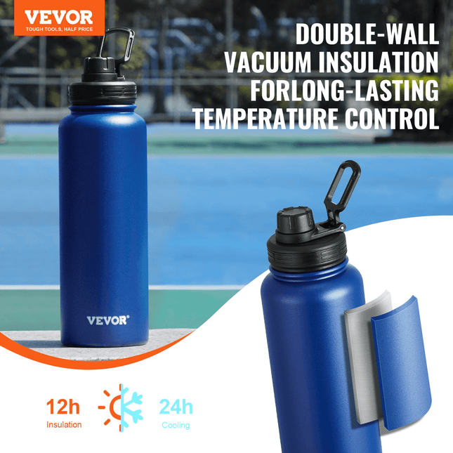 Insulated Water Bottle with Mouth Lid - MBXGadgets