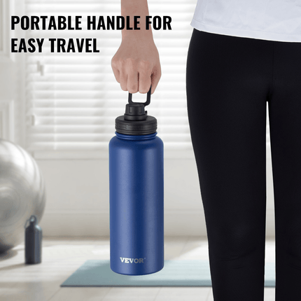 Insulated Water Bottle with Mouth Lid - MBXGadgets