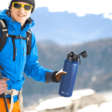 Insulated Water Bottle with Mouth Lid - MBXGadgets