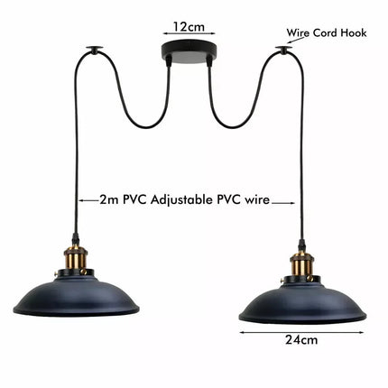 MBXGadgets 2 Way Vintage Chandelier Lamp - MBXGadgets