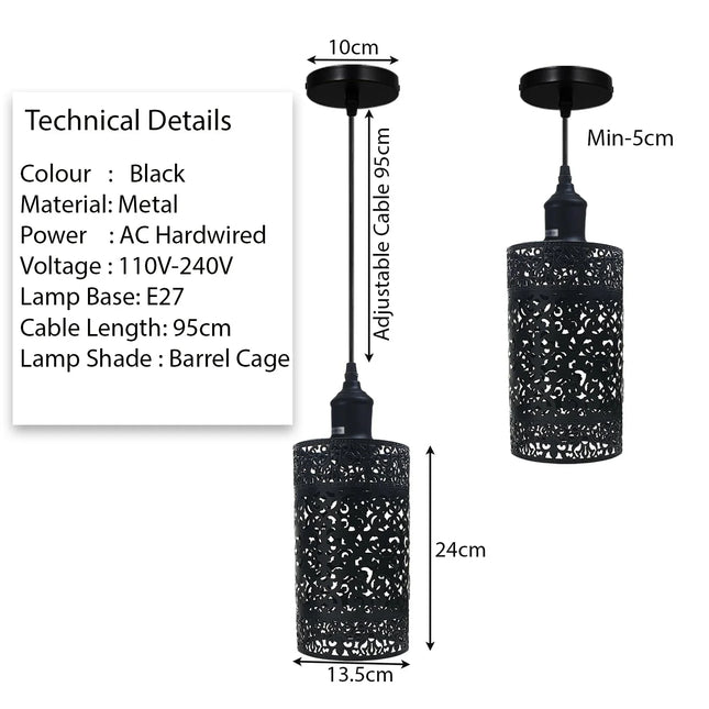MBXGadgets Metal Pendant Chandelier Light - MBXGadgets