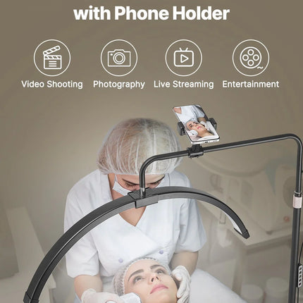MBXGadgets Half Moon LED Floor Lamp - MBXGadgets