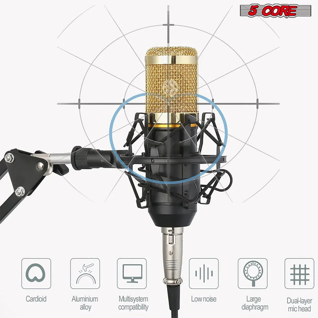 MBXGadgets Recording Microphone Podcast Bundle - MBXGadgets