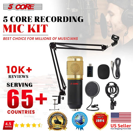 MBXGadgets Recording Microphone Podcast Bundle - MBXGadgets